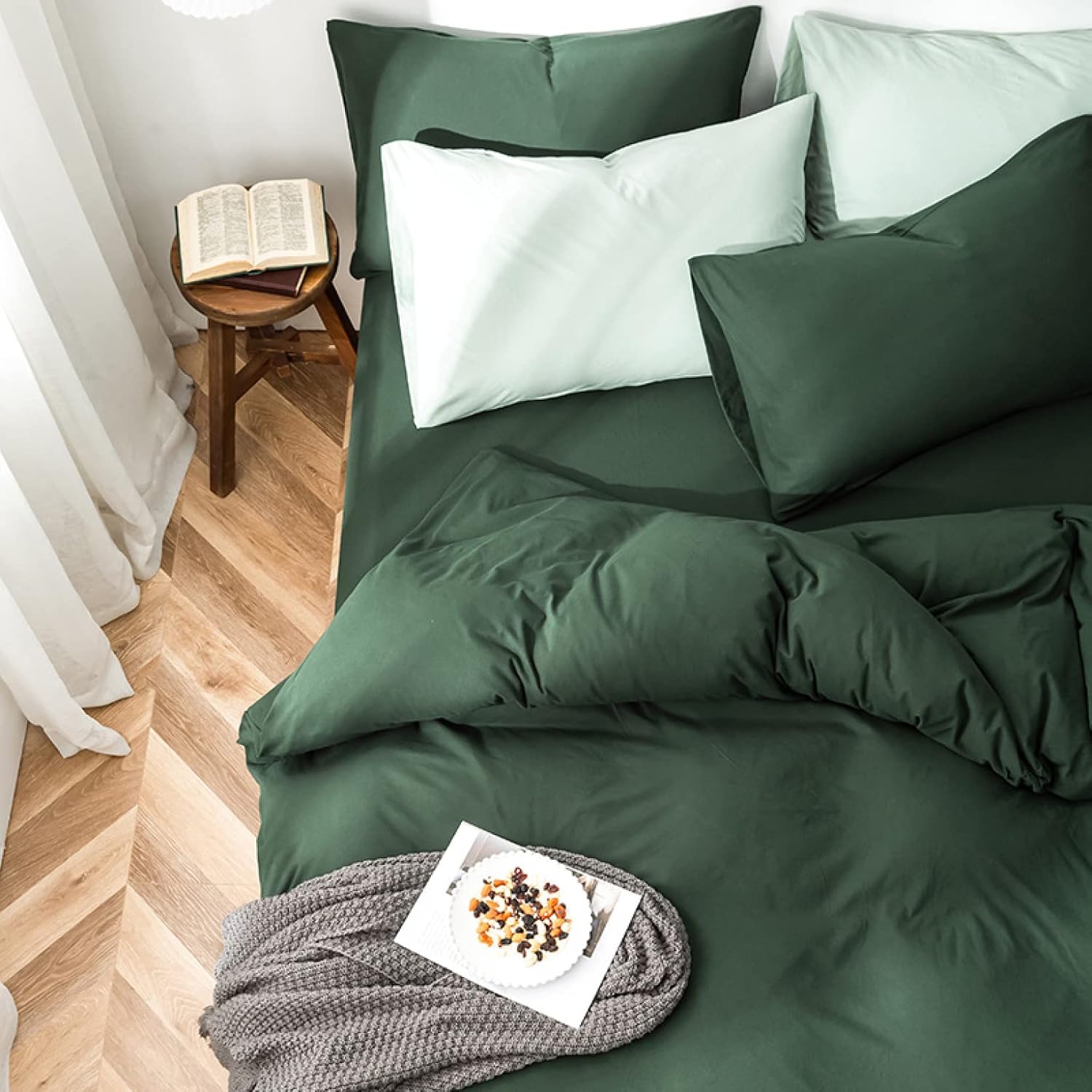Single Duvet Cover Comforter Cover Duvet Cover Comforter Bedding Plain Casual Stylish (Style M11 G150x200)
