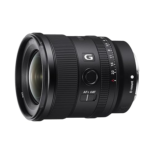 Sony SEL20F18G - Full Frame Lens FE 20mm F1.8 G
