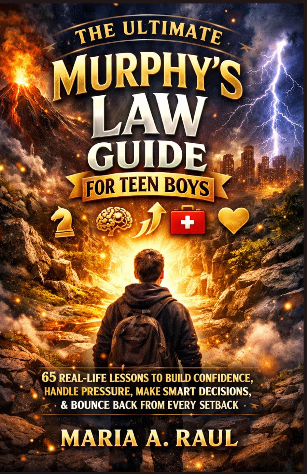 The Ultimate Murphy’s Law Guide for Teen Boys: 65 Real-Life Lessons to Build Confidence, Handle Pressure, Make Smart Decisions, and Bounce Back from Every Setback