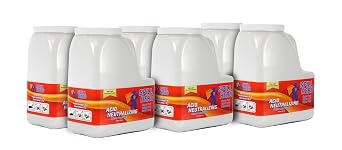 Spill Hero Acid Neutralizing Absorbent Bottle 5.4 qt. Case of 6