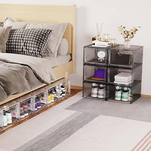 Miniatura 3 de Caja de zapatos de plástico (XL transparente 6)