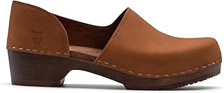 Handmade Swedish Wood Closed-Back Clogs for Women | Brett Low