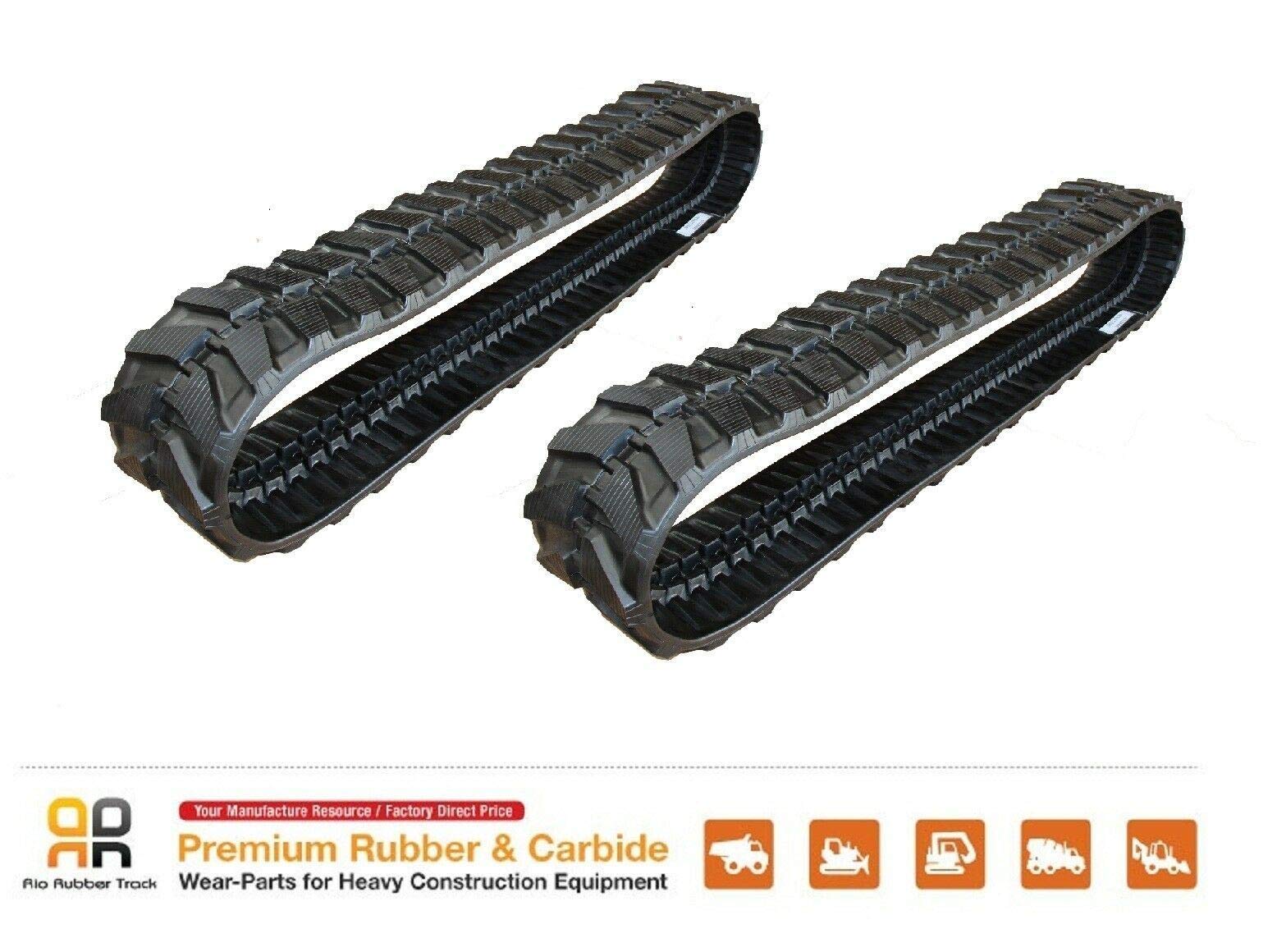 Amazon.com: 2 pc Rubber Track 300x52.5x80, Made for Bobcat 329 331