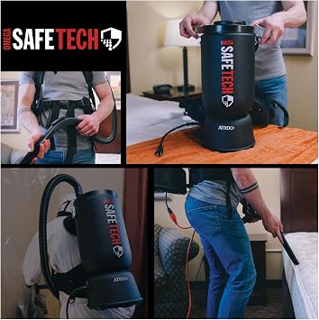 Atrix Omega SafeTech HEPA Backpack Vacuum