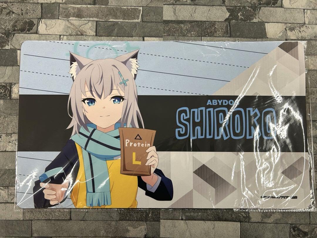 ラバーマット ブルアカ シロコ ショップ店員 DADGCNAW ラバーマット