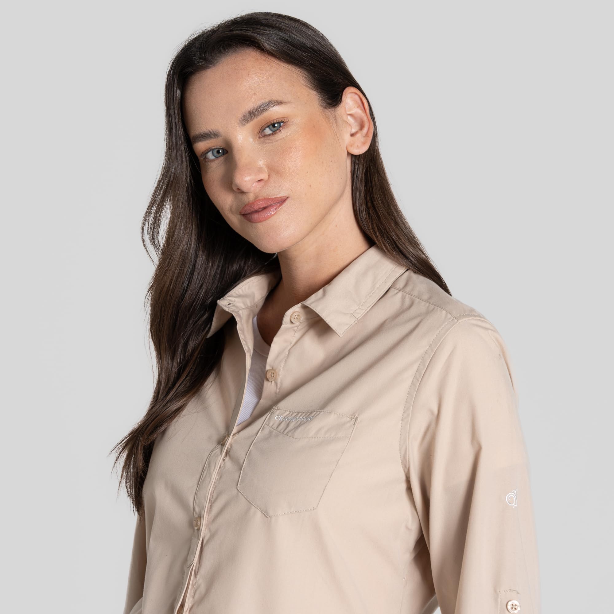 Craghoppers Craghoppers Kiwi II Chemise À Manches Longues pour Femme Hiking Shirt Femme (Lot de 1)