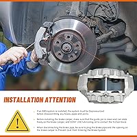 Vista 7 de DRIVESTAR Pinza de freno delantera derecha 187016, compatible con Chevy Corvette 1965-1982