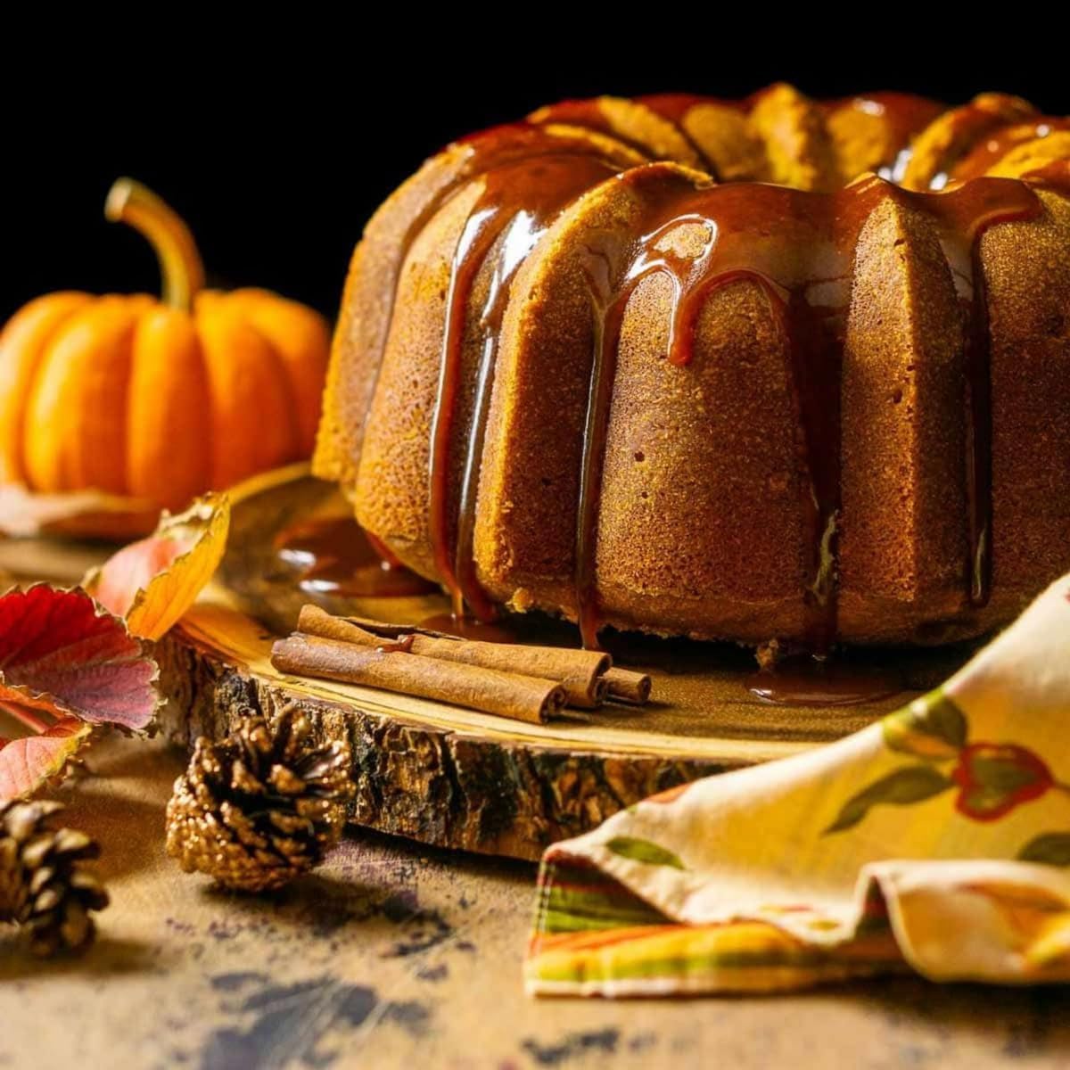 Pumpkin Rum Cake Fragrance Oil (Our Version of The Brand Name) (8 oz Bottle) for Candle Making, Soap Making, Tart Making, Room Sprays, Lotions, Car Fresheners, Slime, Bath Bombs