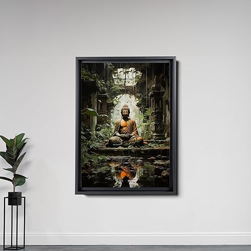 Miniatura 6 de Yoga Wall Decor, Yoga Wall Art, Buda Canvas Art, Buda Decor, Buda Canvas Print, Luxury Framed Wall Decor, Canvas Prints, Home Decor