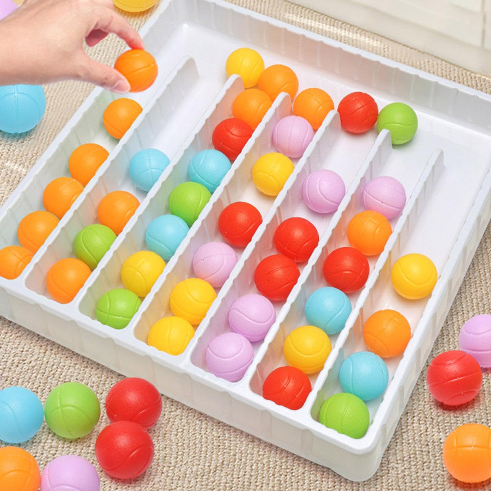 Set De 6 Balles Sensorielles Pour Bébé - Textures Et Couleurs Variées - Matériau TPU Doux Et Sûr - À Partir De 3 Mois - Jouet De Développement Tactile