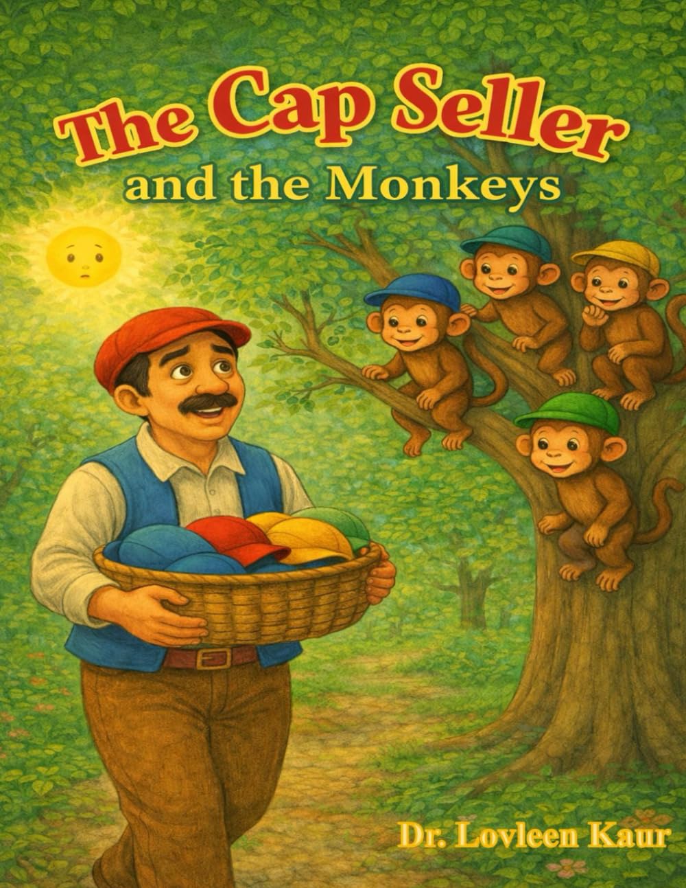 The Cap Seller and the Monkeys: Moral Stories (Short Moral Stories for Kids Ages 3–8 – Values, Manners & Good Habits)