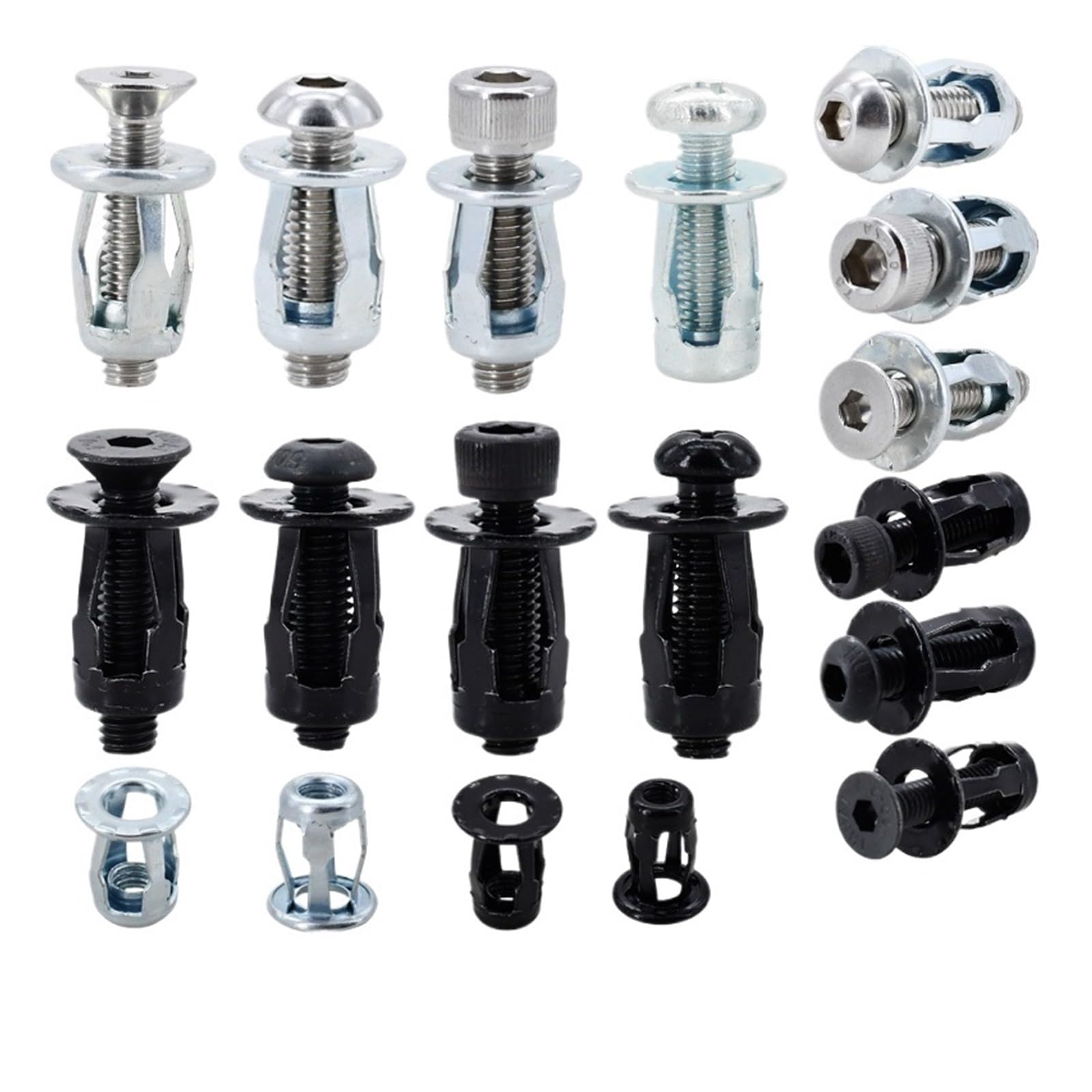 M4 M5 M6 M8 Petal Shape Metal Rivet Nut Expansion Clamp Panel