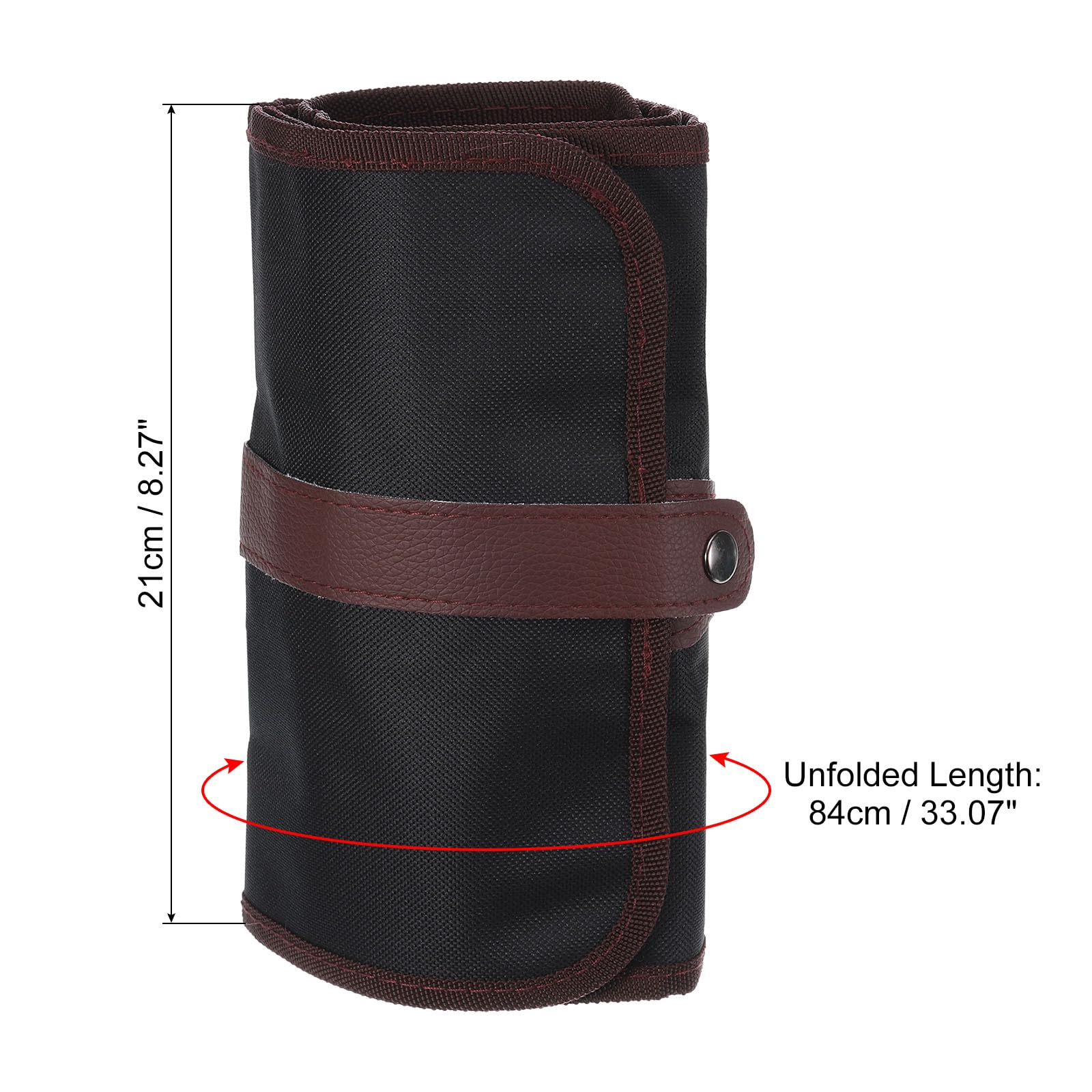PATIKIL Handmade 72 Slots Roll Up Pencil Case - Image 2