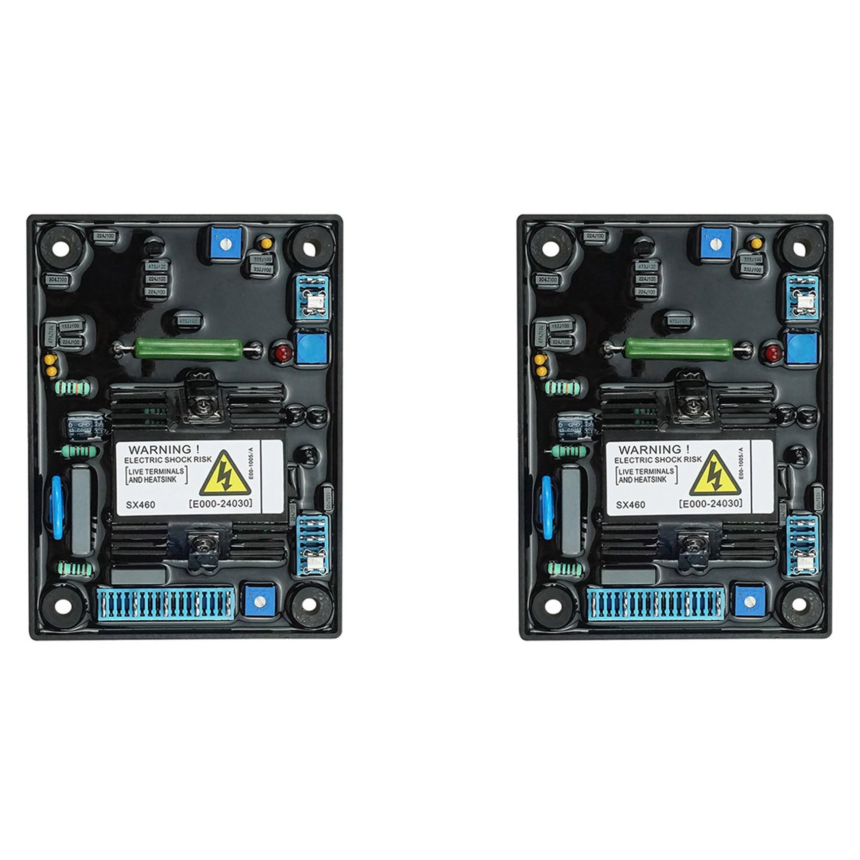 Régulateur SX460 AVR E000-24602 pour alternateur - Lot de 2 stabilisateurs