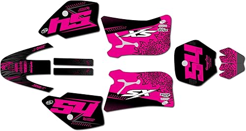 Miniatura 4 de Kit de gráficos para KTM 50SX MINI SX50 (1998-2001) Fatality Series Blue 16 Mil - Adhesivos para moto Dirt Pit Bike Motocicleta, accesorios