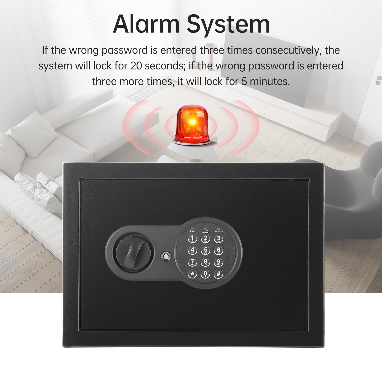 Master Lock Kluis MasterLock brandvrij en waterdicht electronisch combi