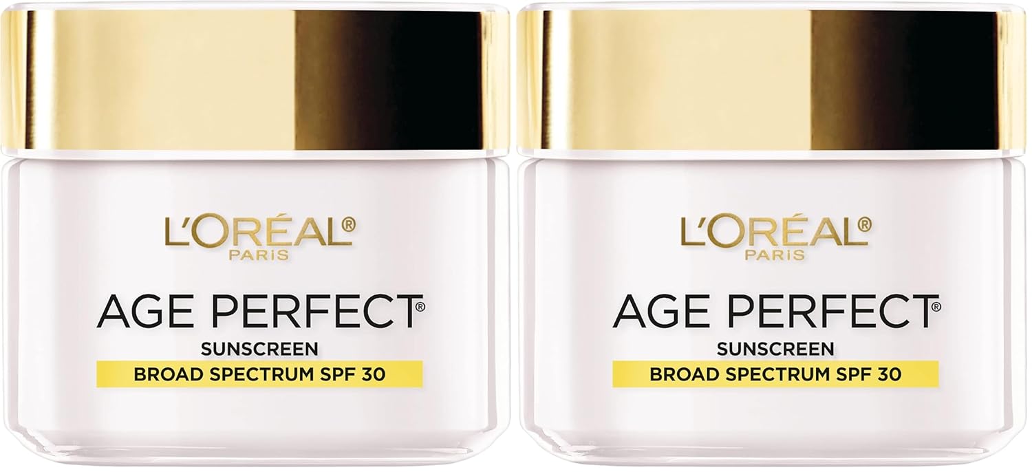 L'Oreal Paris Age Perfect Collagen Expert Anti-Aging Day Moisturizer 2.5 oz,(Pack of 2)