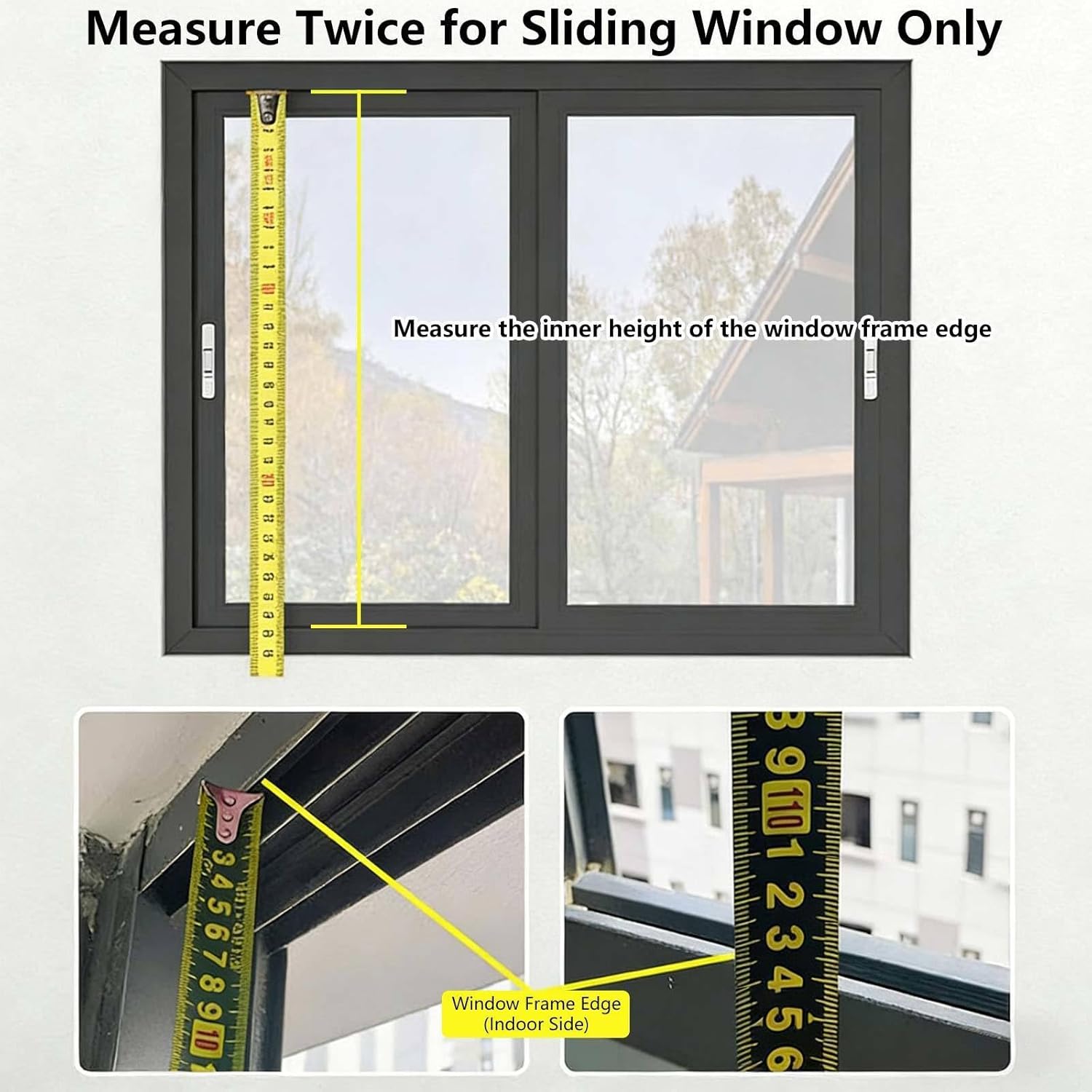 Window Exhaust Fan for Sliding Windows, Adjustable Speed Vertical Window Fan, Bathroom Window Fan No Need to Drill Holes embedDed Installation,31.50-33.46in(80-85cm)