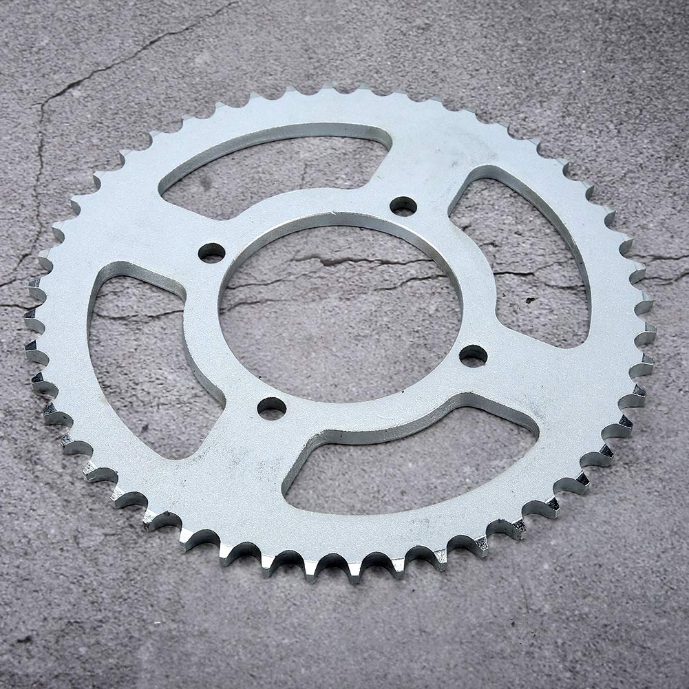Pignon de pignon arrière, 48T dents 76mm 428 pignon de chaîne adapté pour Pit Trail Dirt Bike