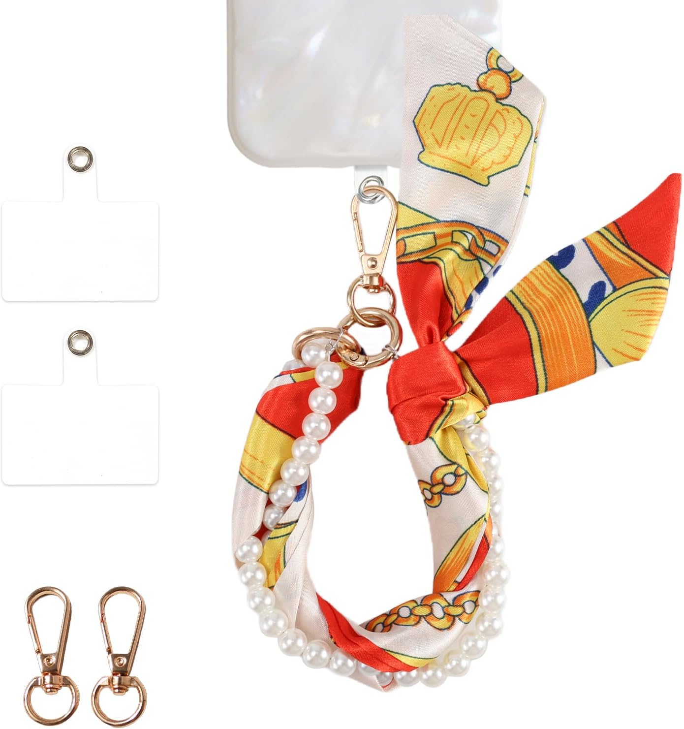 Scarf Phone Wrist Strap Hands-free Phone Lanyard Anti-drop Cellphone Wristlet