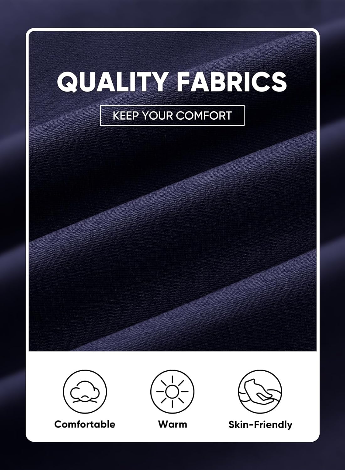 JMIERR Mens Cargo Pants Casual Lightweight Elastic Waist Drawstring Tapered Pant with Pockets - Image 7