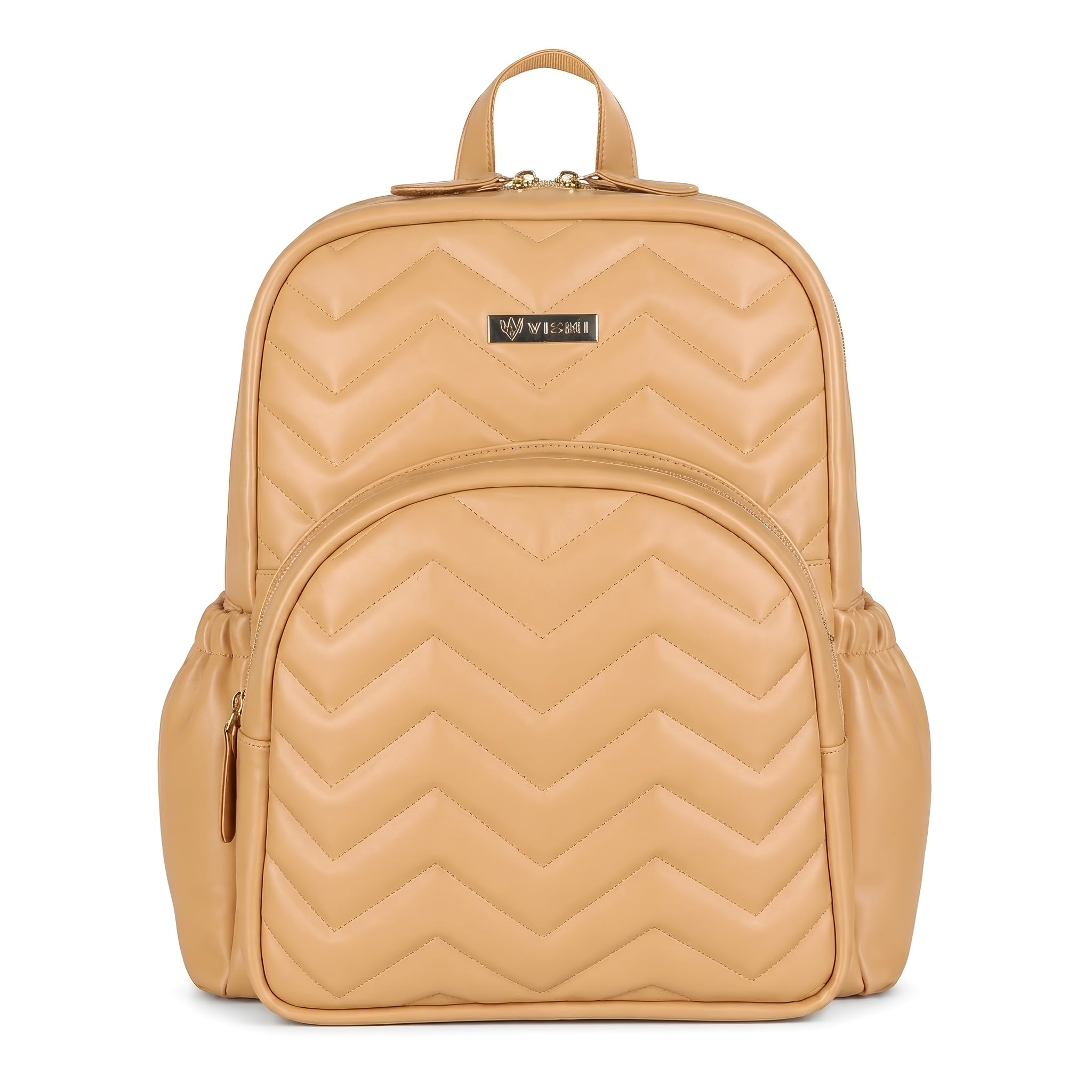Backpack Bags for Women | Vegan Leather Backpacks | Office,Travels & Daily Use | Stylish Vegan Leather Backpack Bags for College Girl |Shoulder Bag for office | Gifts for Women (Caramel)-image-24