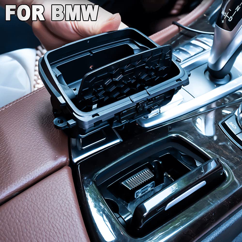 BMW Asbak middenconsole BLACK 5-serie F10 F11 voorzijde