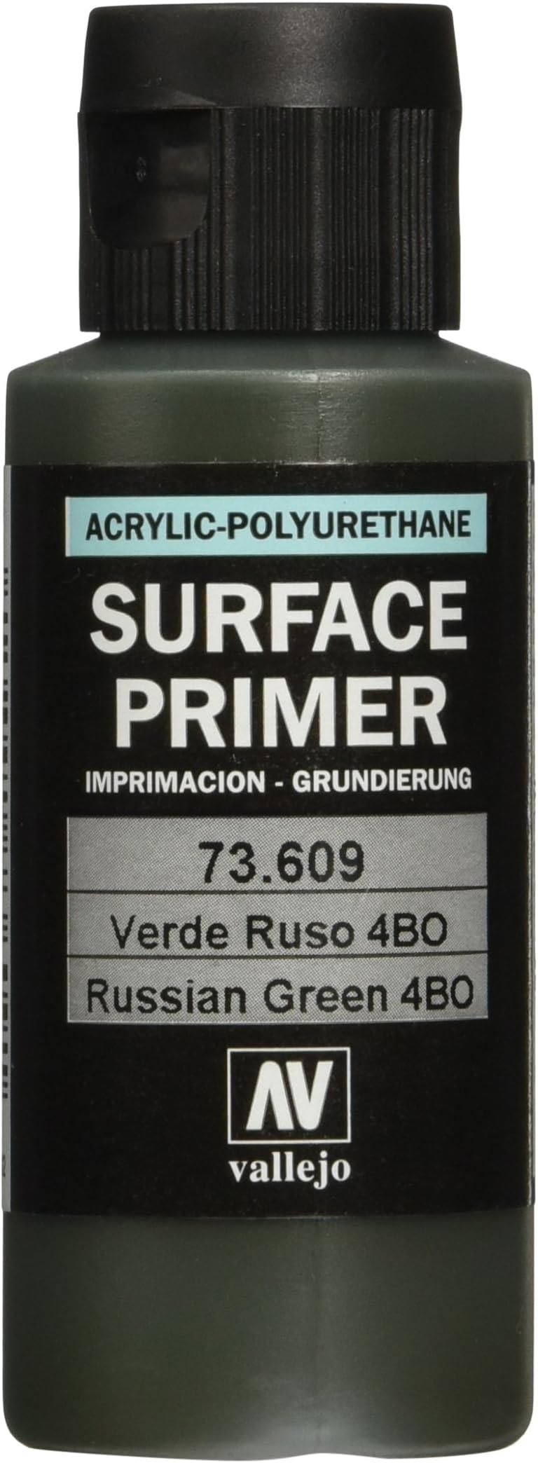 Vallejo Model Color 60 ml Polyurethane Primer - Russian Green