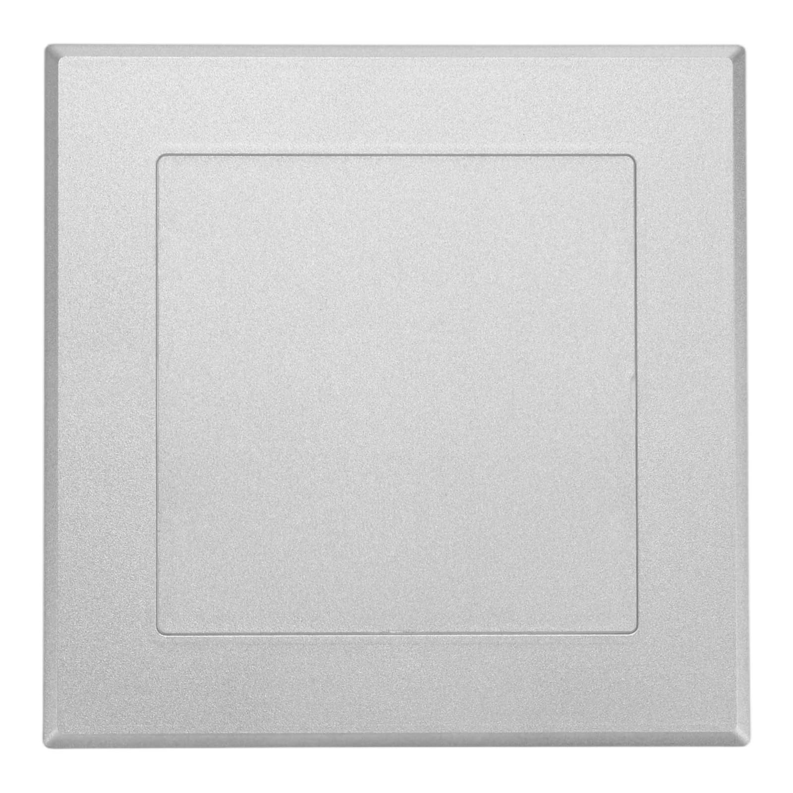 Panneau d'accès autocollant argenté 12,7 cm trappe amovible pour câblage