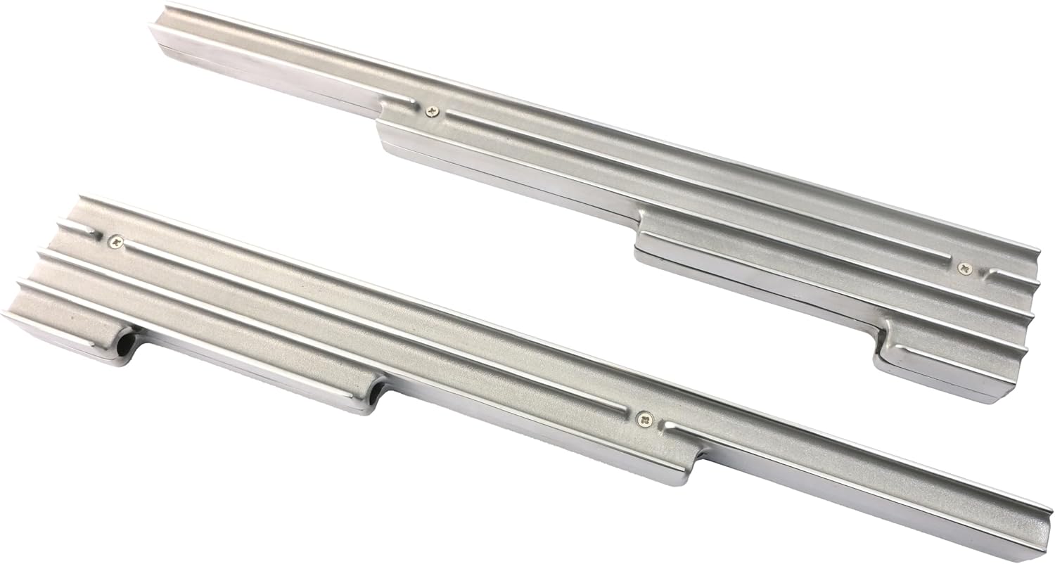 Finned Polished Billet Aluminum Wire Loom Set – Fits Up to 9.5mm Wires