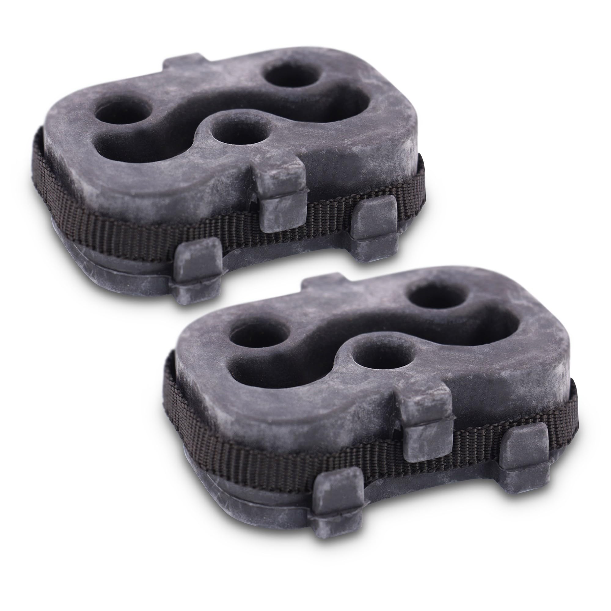 ATEC Germany Auspuff Schalldämpfer Set 1x Endschalldämpfer, 2x