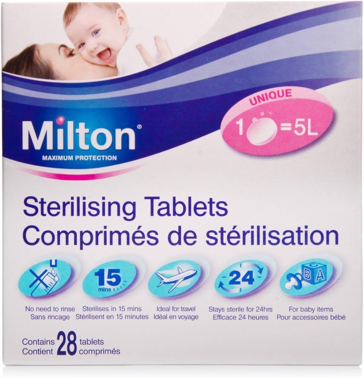 4X Milton Sterilising Tablets 28