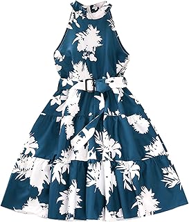 Vestido de verão para meninas, vestido de verão, floral, casual, de verão, vestido de festa, vestido 3t para meninas pequenas