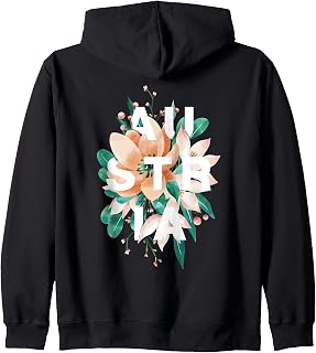 Austria Floral Design Austrian Nature Lover Wear Zip Hoodie
