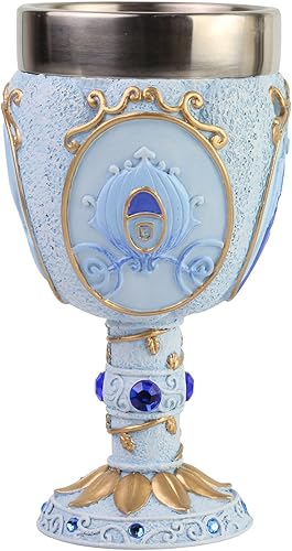 Miniatura 4 de Enesco Disney Showcase Cenicienta Castle - Copa decorativa de cáliz, 7.09 pulgadas, multicolor