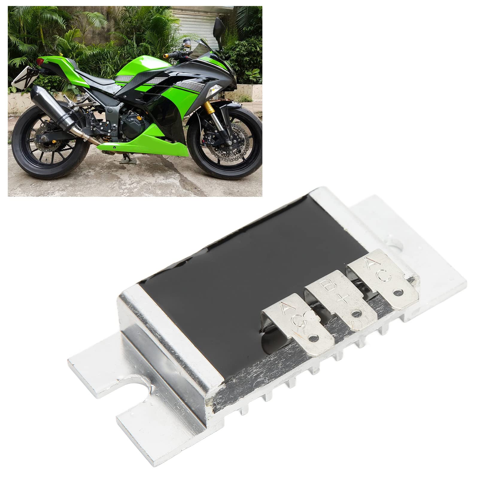 Motocyklowy regulator napięcia Zamiennik ze stopu aluminium Silniki serii FH FX