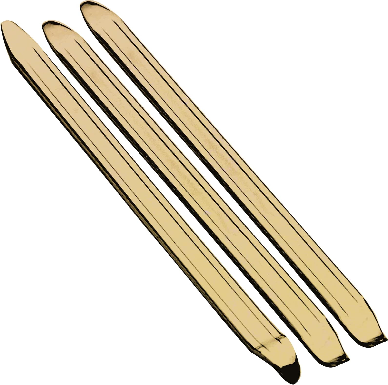 FDAKIT 3 Pieces Motorcycle Tire Spoons 11" Golden Dirt Bike