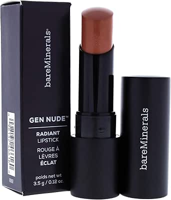 Amazon.co.jp: ベアミネラル Gen Nude Radiant Lipstick - Honeybun 3.5g/0.12oz並行