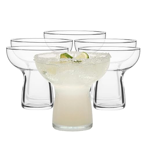 Libbey Stemless Margarita Glasses Set of 6, 10.25 ounces Classic