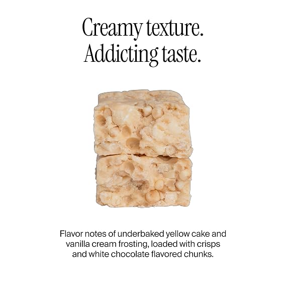 David Cake Batter Flavored Protein Bars | 28g Protein | 12 Pack