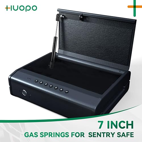 Miniatura 87 de Amortiguadores de gas de 10 pulgadas, 45 libras/200N, soporte de elevación de resorte para caja de herramientas de recogida de camión, tapa de caja