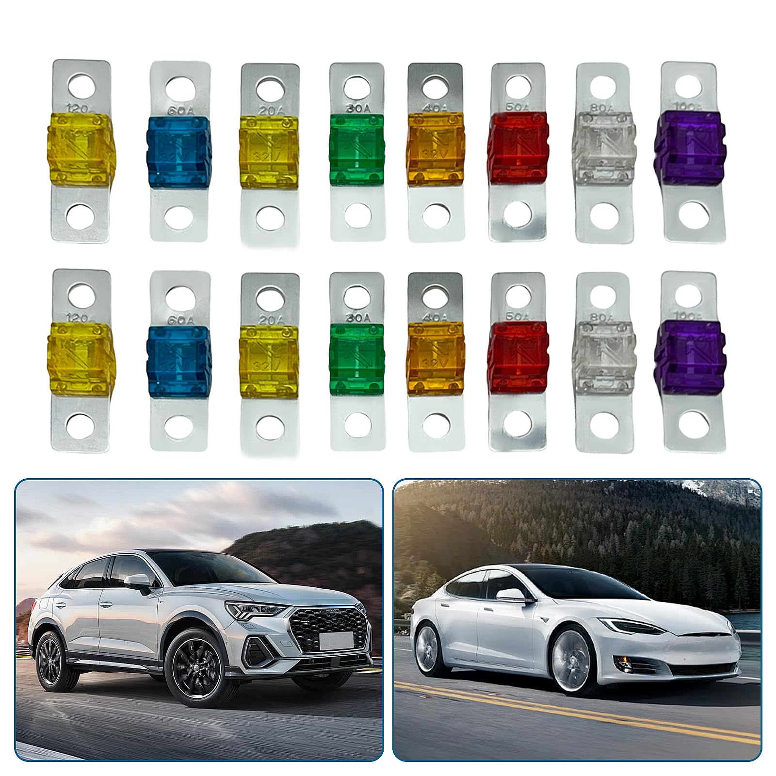 Tlily 3 Tipi Di Adattatore Per Circuito Aggiuntivo E Kit Di Fusibili - Rubinetto Fusibili Portafusibili Con Fusibile Per Automobili Camion Barche - Foto 9