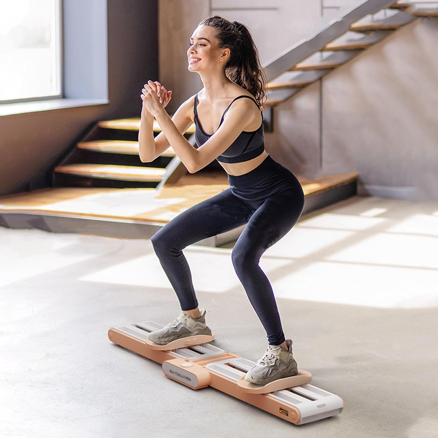 Equipo de Ejercicio para Piernas Plegable de ABS