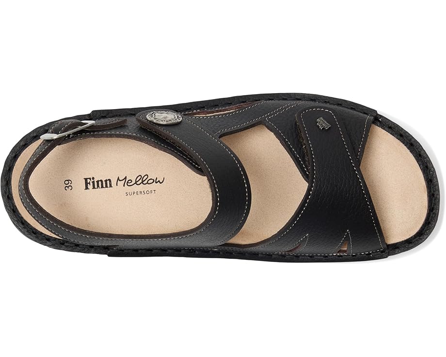 Finn Comfort Barbuda Darkbrown Grass - Top View