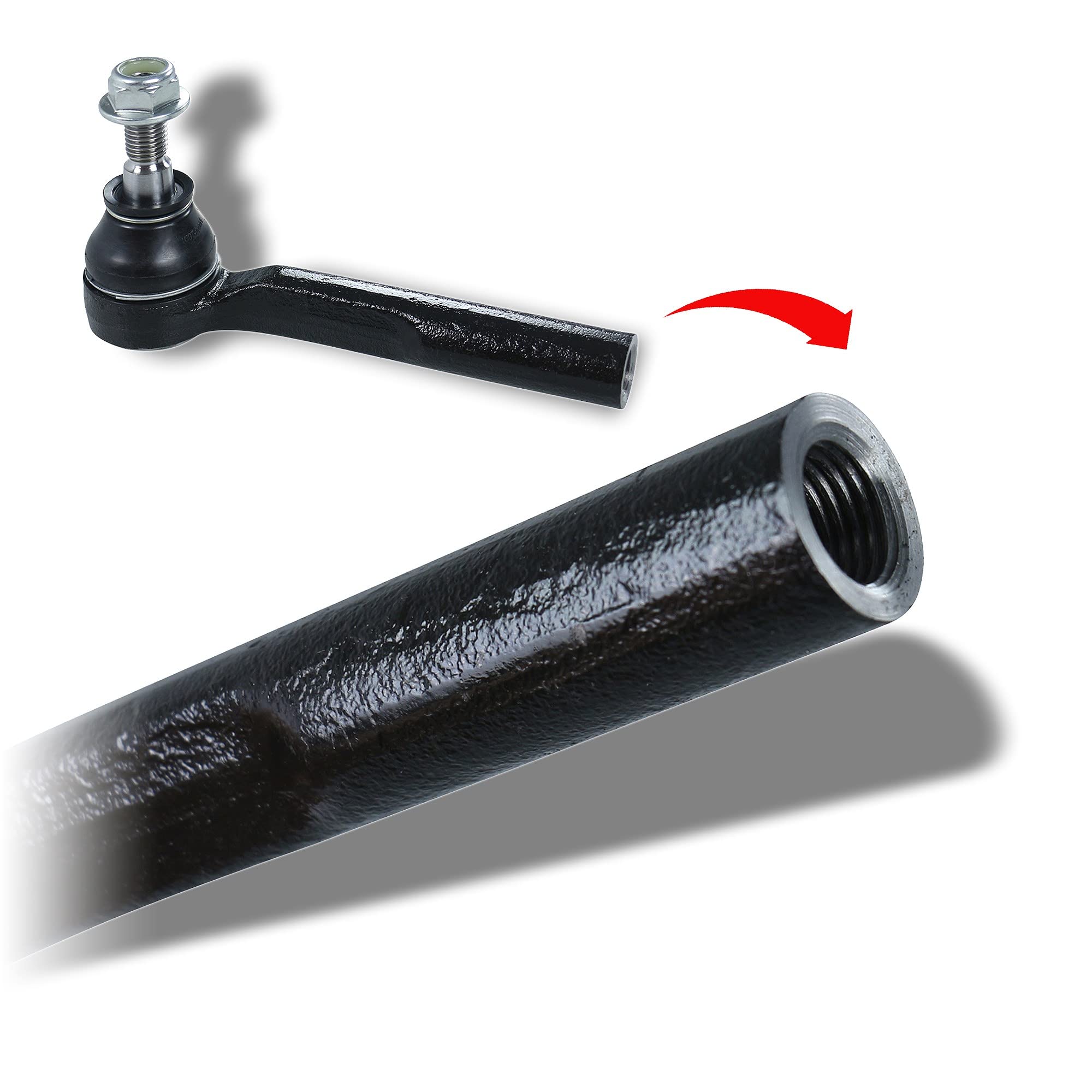 Febi Bilstein 43248 Testina Sterzo Anteriore Sinistra Con Controdado, Compatibile Con Toyota Prius E Lexus CT - 2