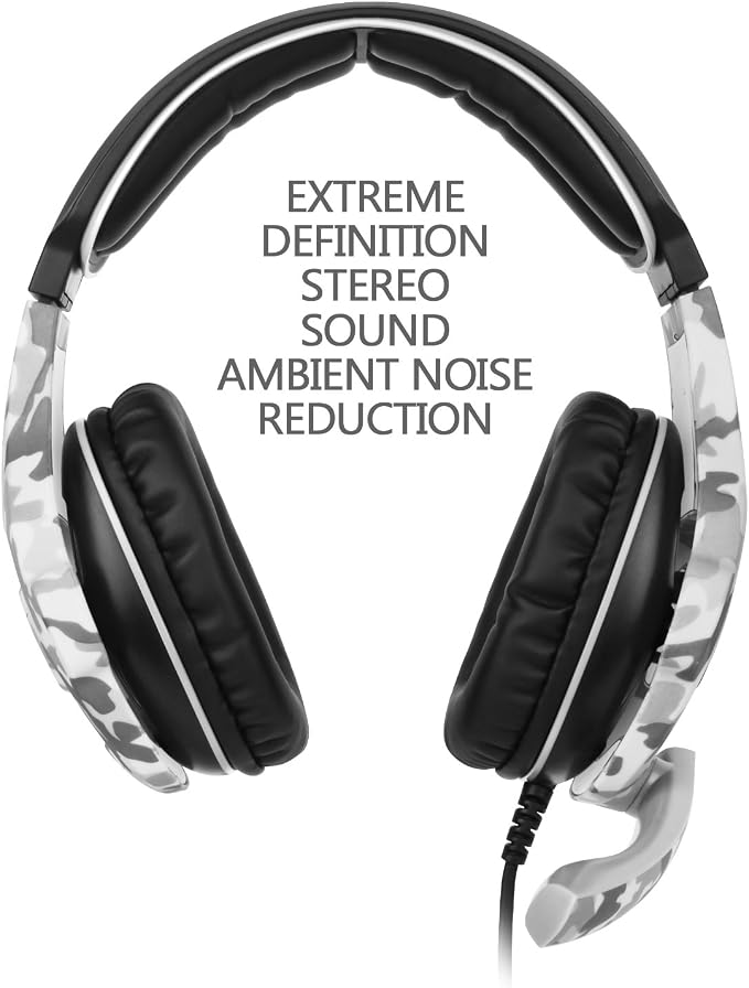 SADES SA810 Cuffie Gaming 3.5 mm Wired Over Ear Xbox one Cuffie con  microfono Noise Cancelling Headphones per PS4 Xbox one PC Laptop Mac iPad :  Amazon.it: Informatica