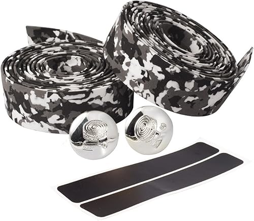 Miniatura 11 de Cinta de manillar de corcho súper suave de fibra de carbono para bicicleta de carretera, cinta de manillar de corcho MTB con tapones de barra