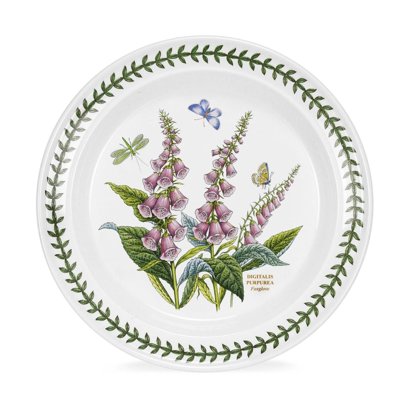 Portmeirion Neutral Botanic Garden - 10" Dinner Plate - Foxglove