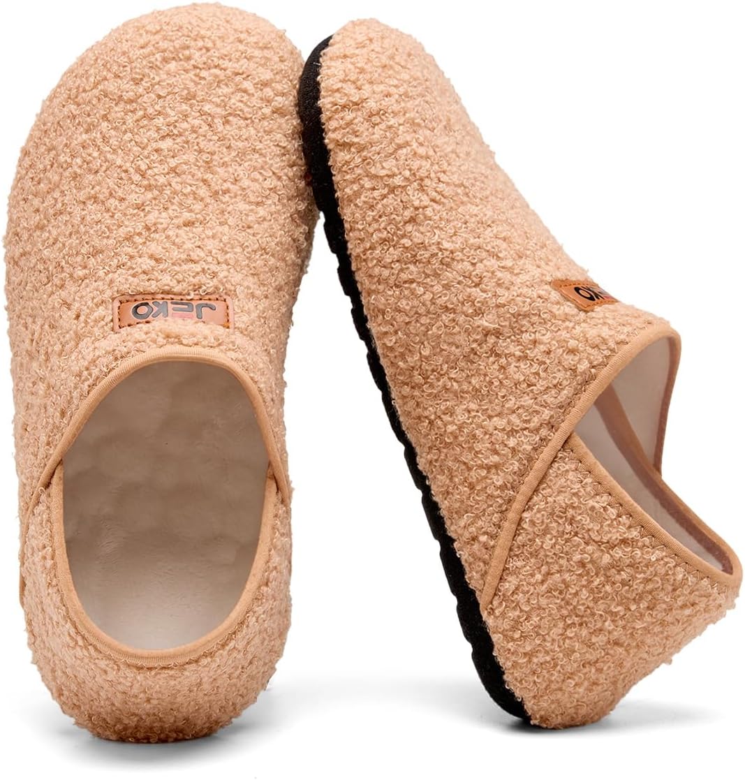 UUBARIS House Slippers for Men Women Furry Slip On Sock Shoes For Traval Indoor Yoga With Thickened Sole - Image 7