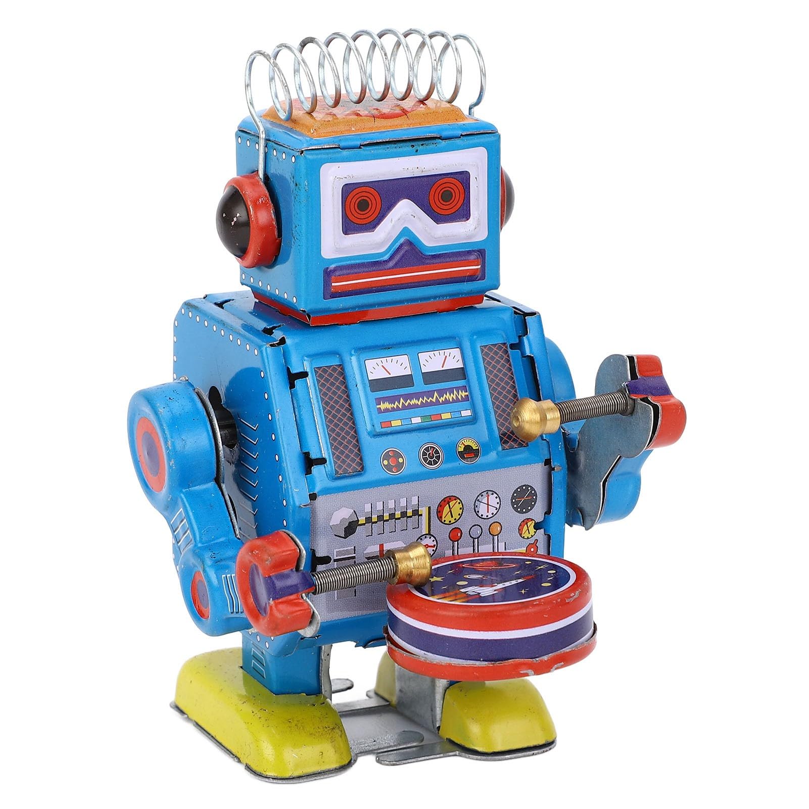 【動作確認済み】子ども部屋にピッタリ✨ロボットの絵の掛け時計(木製) Amazon.co.jp: ロボット時計仕掛けのおもちゃ手作り、大人の
